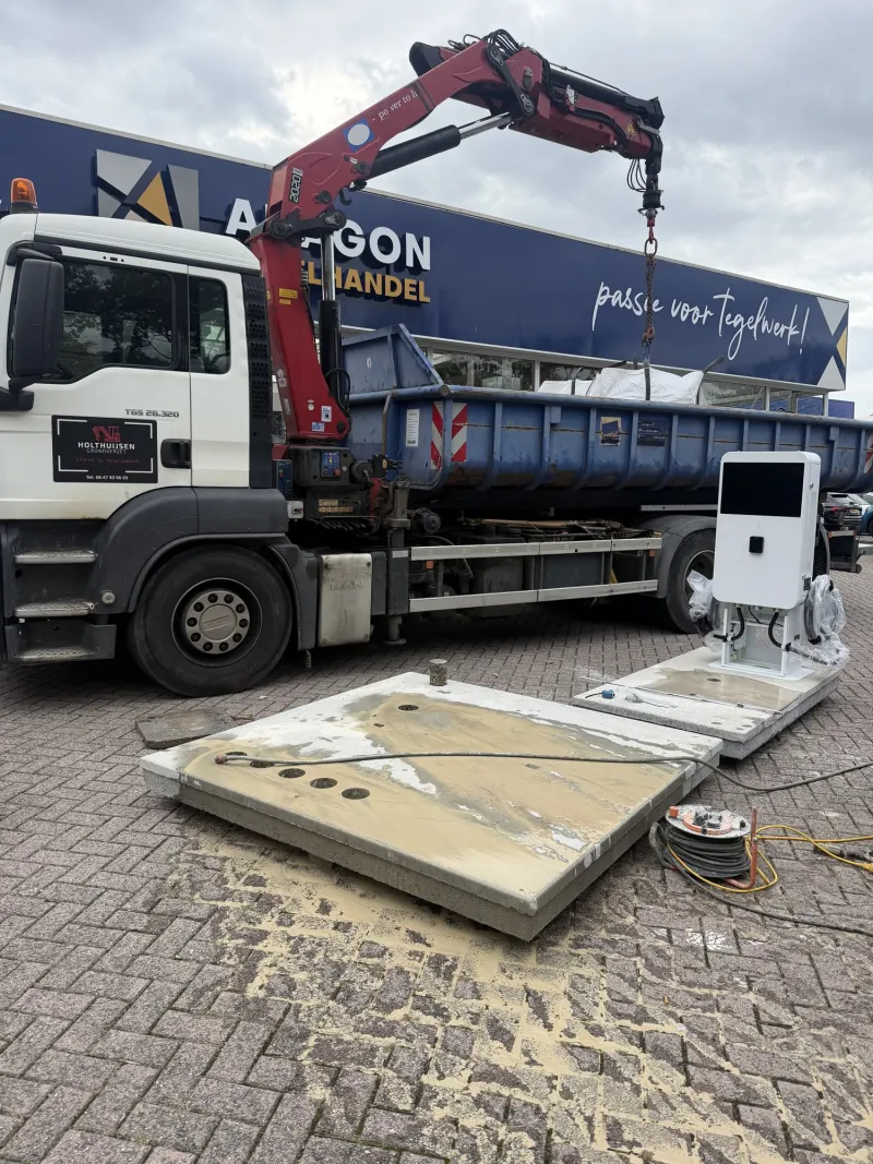 Aragon Tegelwerken in Sittard: snellader, laadplein, verdeelkast en plaatsing (5 van 5)