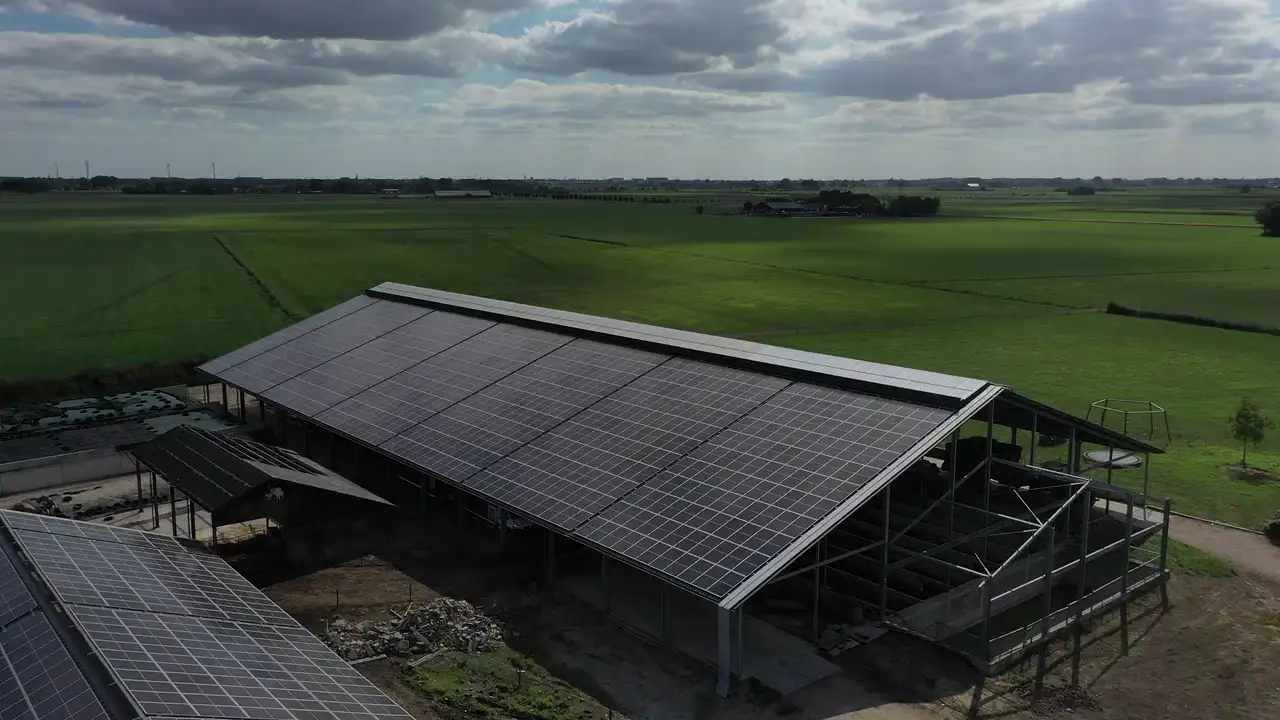 Zonnepanelen bij Van Mersbergen in Babylonienbroek